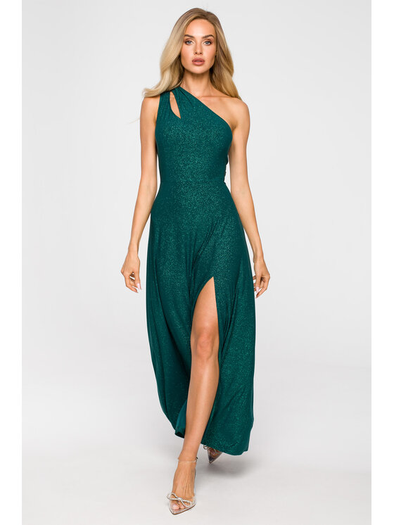 Made of Emotion Made of Emotion Abito da sera M718 Verde Premium Fit