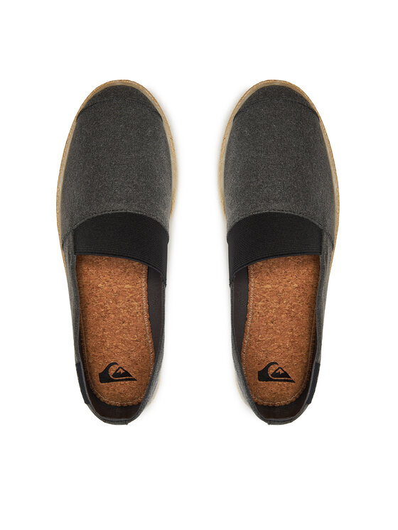 Quiksilver Quiksilver Espadrilky AQYS700053 Sivá