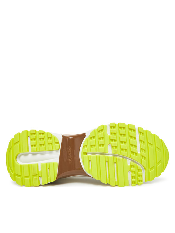 Calvin Klein Jeans Calvin Klein Jeans Snīkeri Hike Runner Tech Knit YM0YM01284 Balts