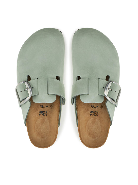 Birkenstock Birkenstock Nazouváky Boston Big Buckle 1029303 Zelená