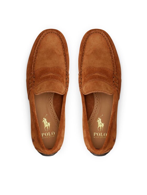 Polo Ralph Lauren Polo Ralph Lauren Mokasyny Reynold 803893741003 Brązowy