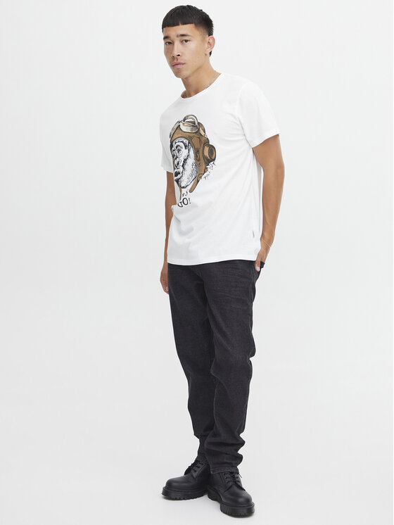 Blend Blend T-shirt 20716190 Bianco Regular Fit