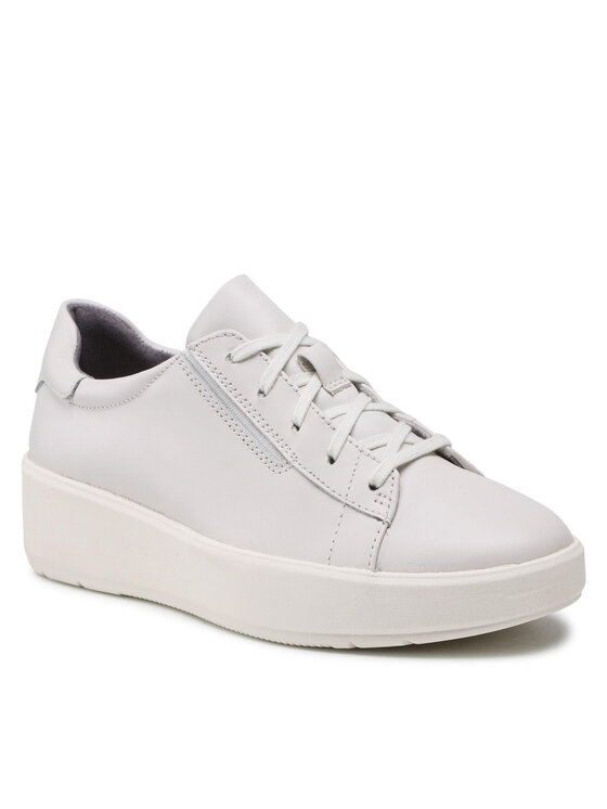 Clarks Clarks Сникърси Layton Lace 261620854 Бял