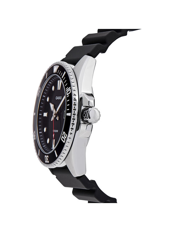 Casio Casio Uhr Duro Diver MDV-107-1A1VEF Schwarz