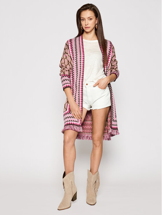 Cardigan 3M7261 Multicolore Regular Fit