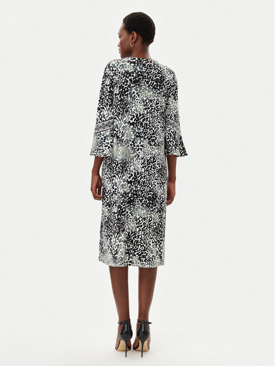 Olsen Olsen Rochie de zi 13002010 Verde Regular Fit