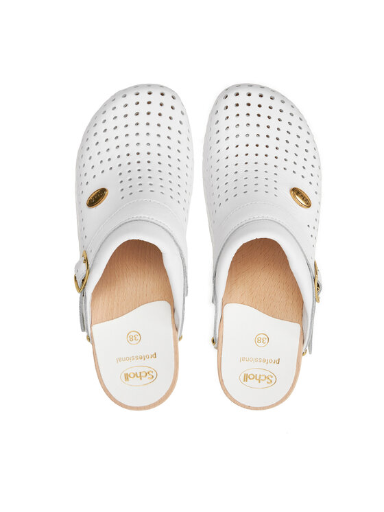 Scholl Scholl Plätud Clog S/Comf.B/S Ce F20176 1065 360 Valge