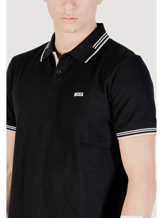 BOSS BOSS Polo Paul 10255848 01 Nero Casual Fit