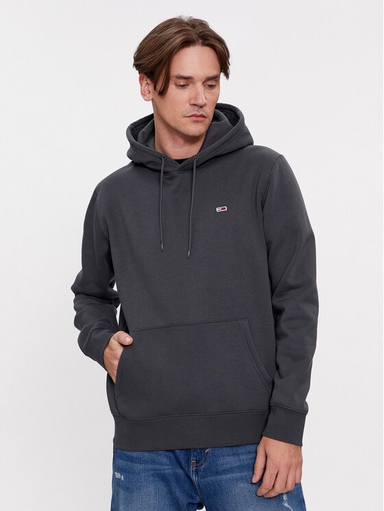 Tommy Jeans Bluză DM0DM09593 Gri Regular Fit