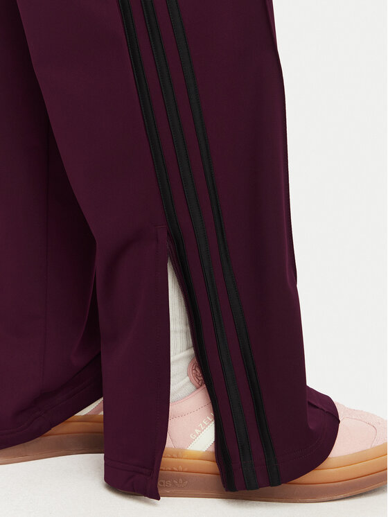 adidas adidas Dressipüksid Firebird Loose Tracksuit KS4669 Bordoopunane Loose Fit