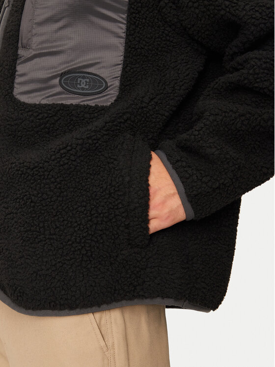 DC Shoes DC Shoes Prijelazna jakna Traverse ADYFT03419 Crna Boxy Fit