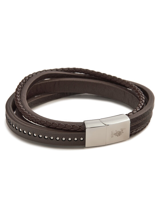 U.S. Polo Assn. U.S. Polo Assn. Zapestnica JW9237BR Rjava