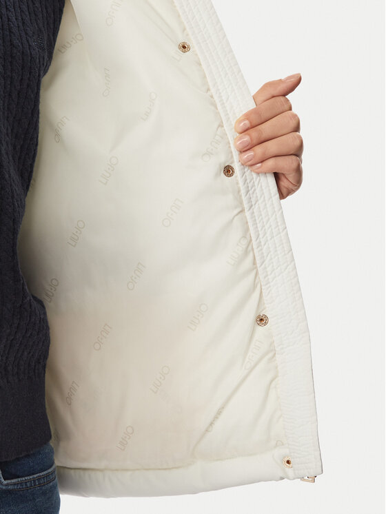 Liu Jo Liu Jo Žieminė striukė TF6008 TS72A Balta Regular Fit