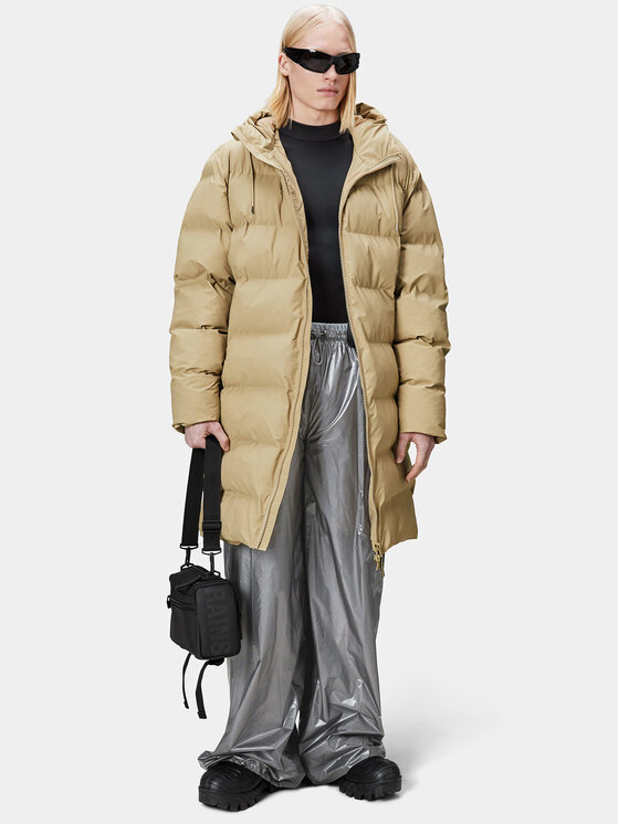 Rains Rains Зимно яке 15130 Бежов Regular Fit