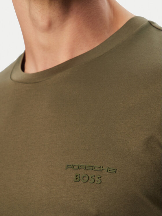 BOSS BOSS Футболка TS_PS Spirit 70 50562696 Хакі Regular Fit