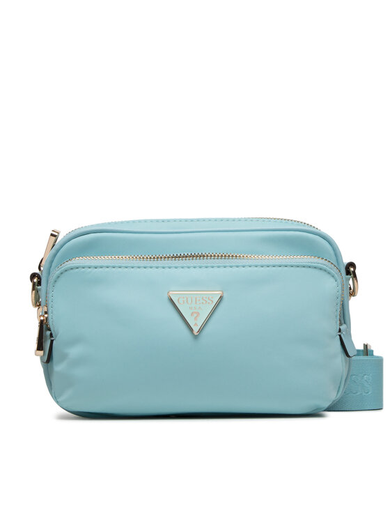 Guess Guess Дамска чанта Little Bay Crossbody Camera HWNG81 16720 Син