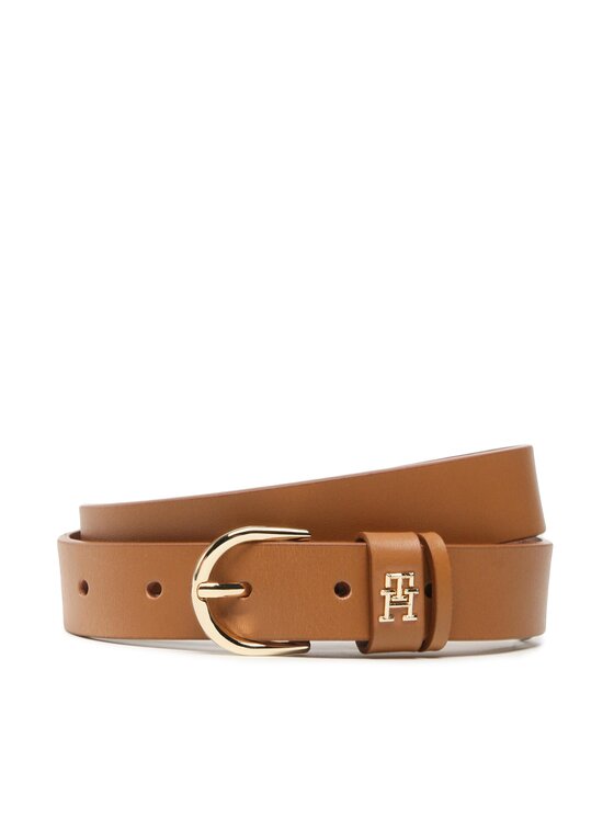 Tommy Hilfiger Tommy Hilfiger Naiste püksirihm Th Timeless 2.5 AW0AW14244 Pruun
