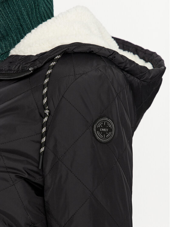ONLY ONLY Μπουφάν χειμωνιάτικο 15295389 Μαύρο Regular Fit