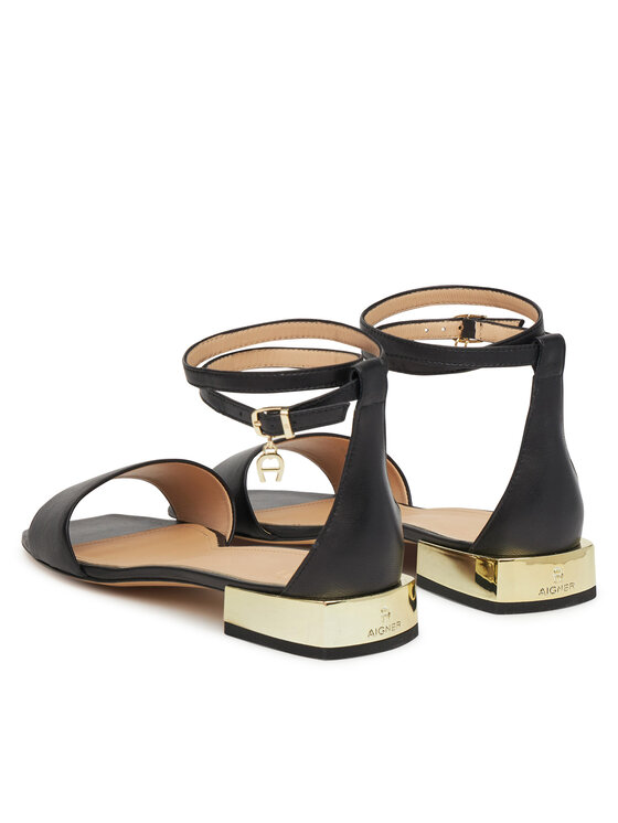Aigner Aigner Sandali Fashion Saskia 6A 1251060 Črna