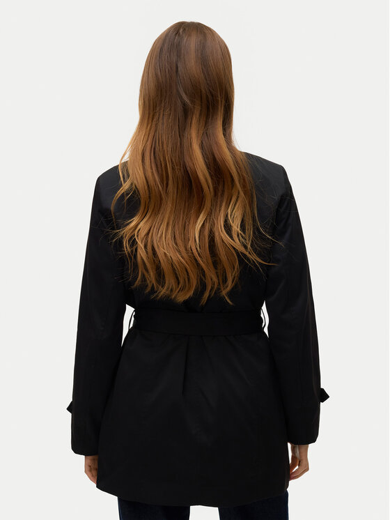 Vero Moda Vero Moda Trenčas Chelsea 10329343 Juoda Regular Fit