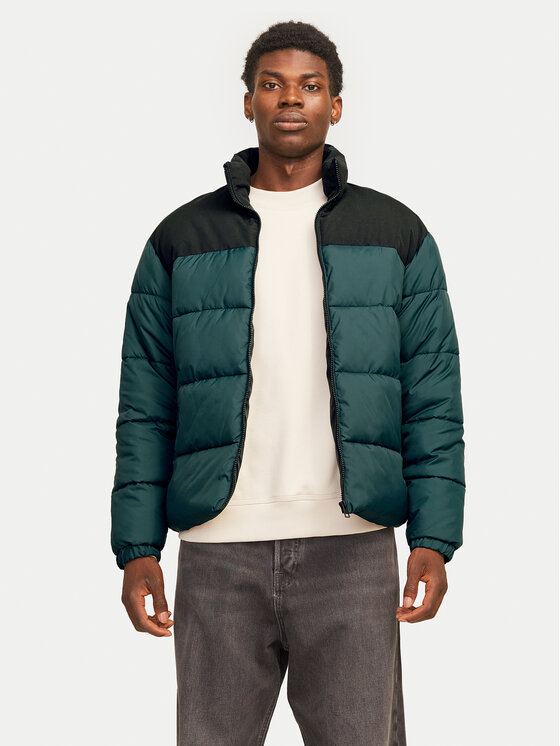 Jack&Jones Dūnu jaka Moon 12256859 Zaļš Regular Fit