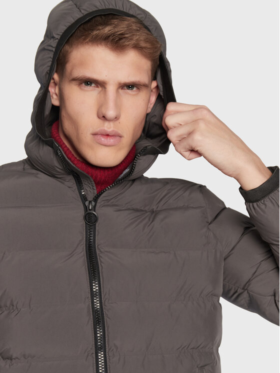 Geox Geox Μπουφάν μεταβατικό Spherica M2629C T2961 F1614 Γκρι Regular Fit