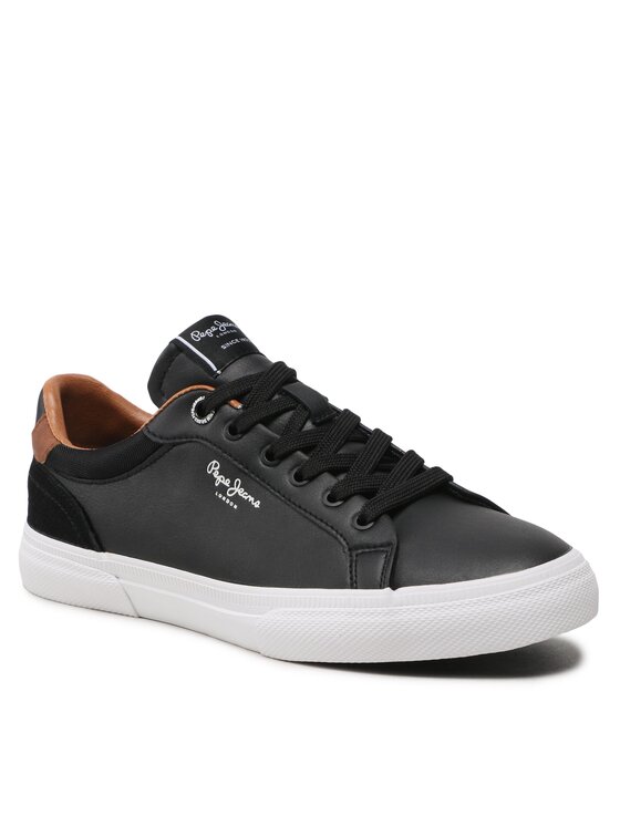 Pepe Jeans Pepe Jeans Laisvalaikio batai Kenton Court PMS30839 Juoda