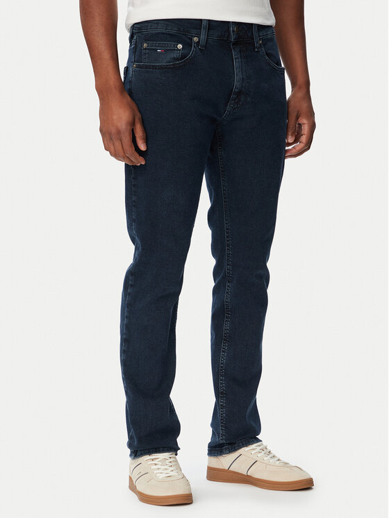 Tommy Jeans Blugi Scanton DM0DM21213 Bleumarin Slim Fit