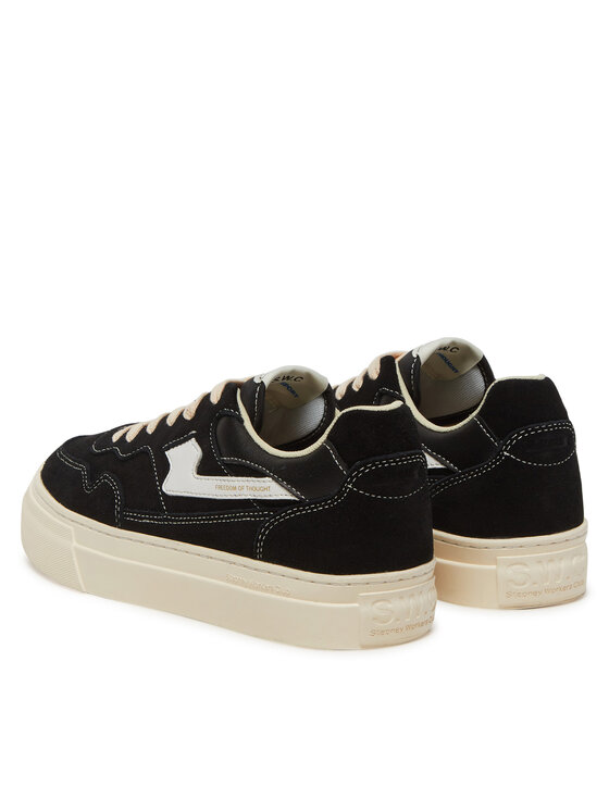 S.W.C Stepney Workers Club S.W.C Stepney Workers Club Sneakersy Pearl YA23015 Czarny
