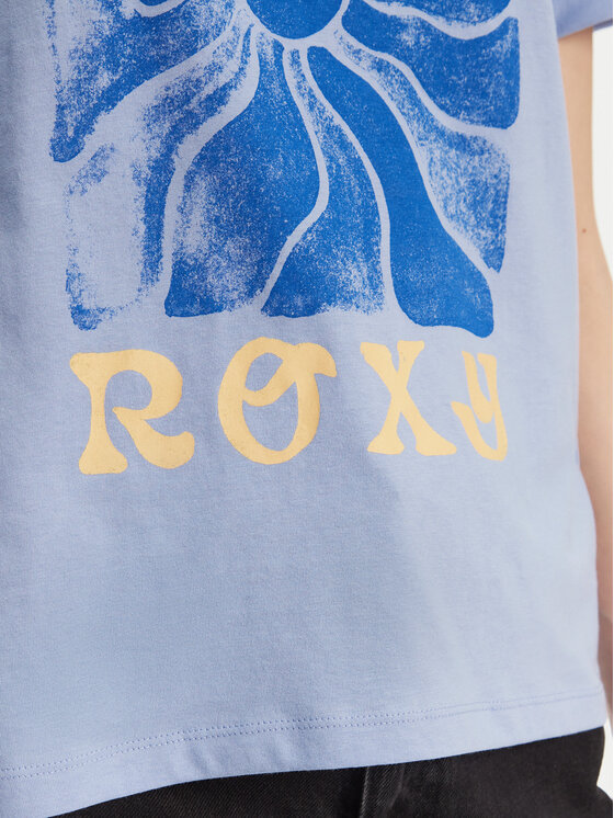 Roxy Roxy T-shirt ERJZT05911 Plava Regular Fit