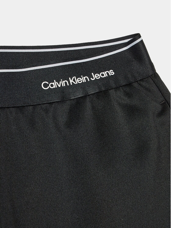 Calvin Klein Jeans Calvin Klein Jeans Melegítő Shine Logo IG0IG02299 Fekete Regular Fit