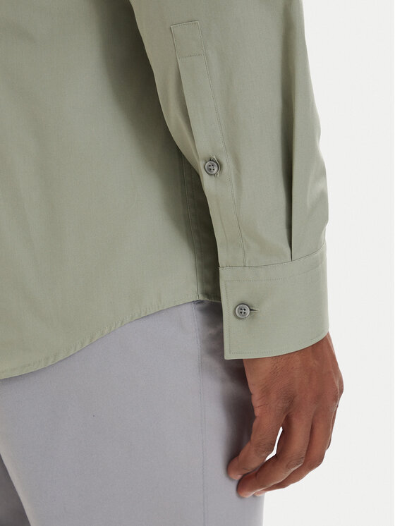 HUGO HUGO Košile Kenno 50289499 Světle zelená Slim Fit