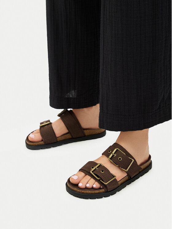 DeeZee DeeZee Pantoletten CEO-HSCB25230318-2 Braun