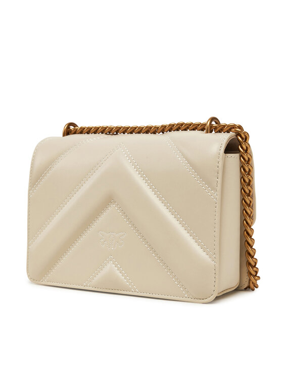 PINKO PINKO Rankinė Love One Mini Light 104550 A26Z Écru