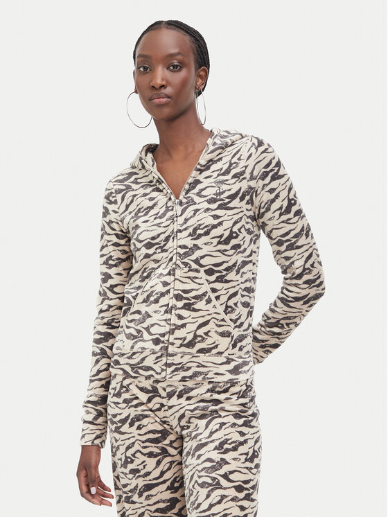 Juicy Couture Juicy Couture Majica dugih rukava JCDIJ126960A Bež Regular Fit