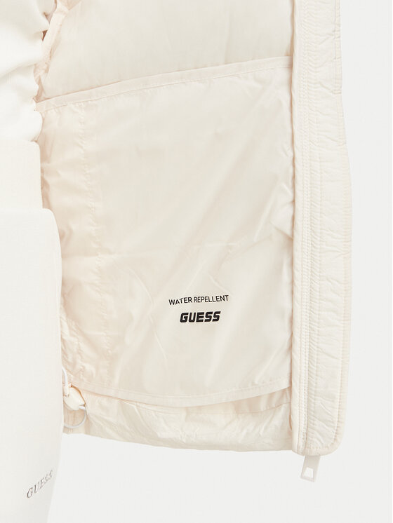 Guess Guess Geacă de iarnă V4YL03 WFUD0 Crem Regular Fit