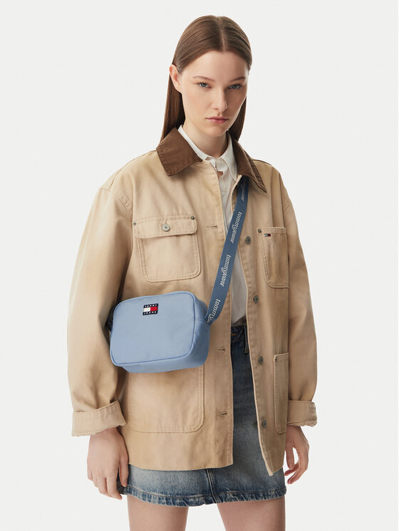 Tommy Jeans Geantă Tjw Ess Daily Crossover AW0AW18769 Albastru