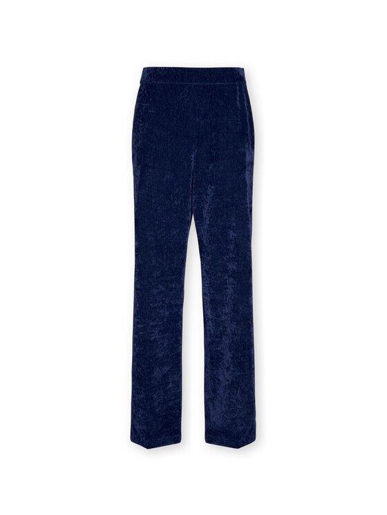 Elena Mirò Elena Mirò Pantaloni di tessuto P073P000605N055 Blu Flare Fit
