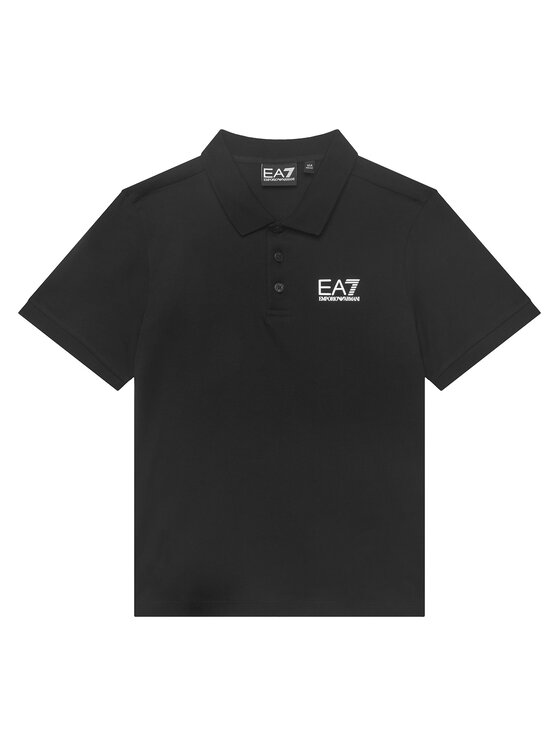 EA7 Emporio Armani Tricou polo 7B000022 AF10378 UC001 Negru Regular Fit