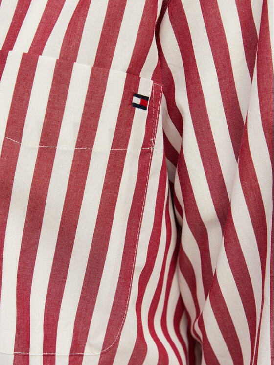 Tommy Hilfiger Tommy Hilfiger Marškiniai WW0WW45612 Šviesiai raudona Regular Fit