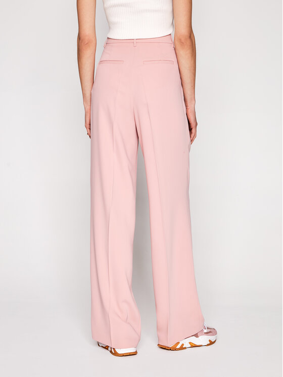 Iceberg Iceberg Hlače iz tkanine 5BI2P0B0715149 Roza Regular Fit