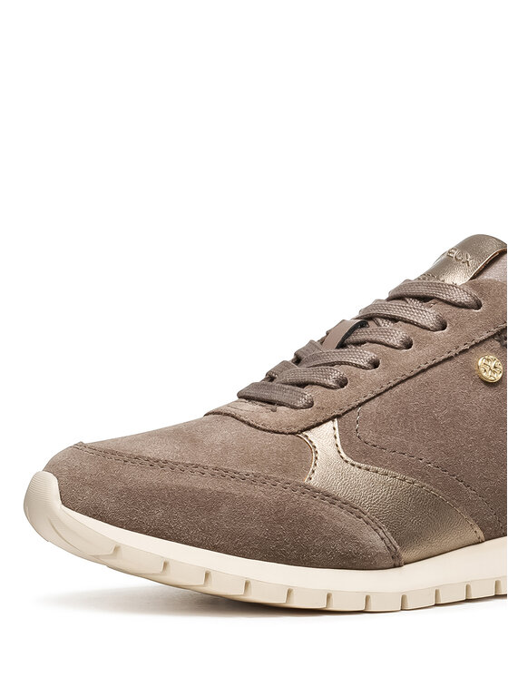 Geox Geox Tenisice D Sukie 2.0 D55YPC 022NF C6537 Smeđa