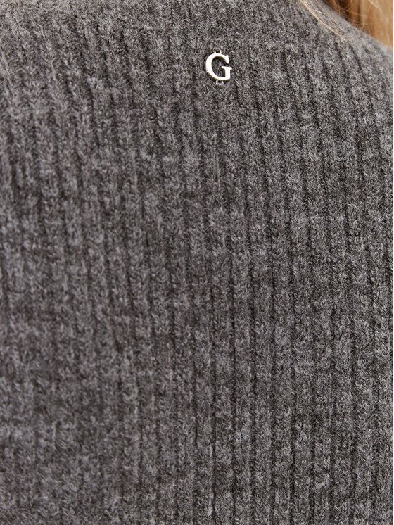 Guess Guess Трикотажна сукня W3BK0U Z3B50 Сірий Slim Fit