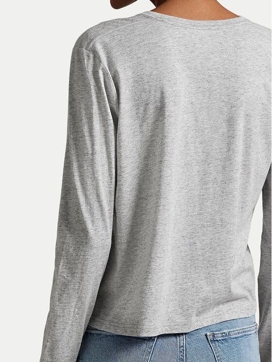Polo Ralph Lauren Polo Ralph Lauren Blúz 211967103003 Szürke Classic Fit