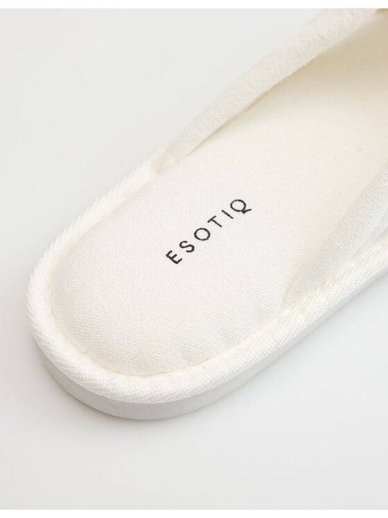 Esotiq Esotiq Klapki 46092 Biały