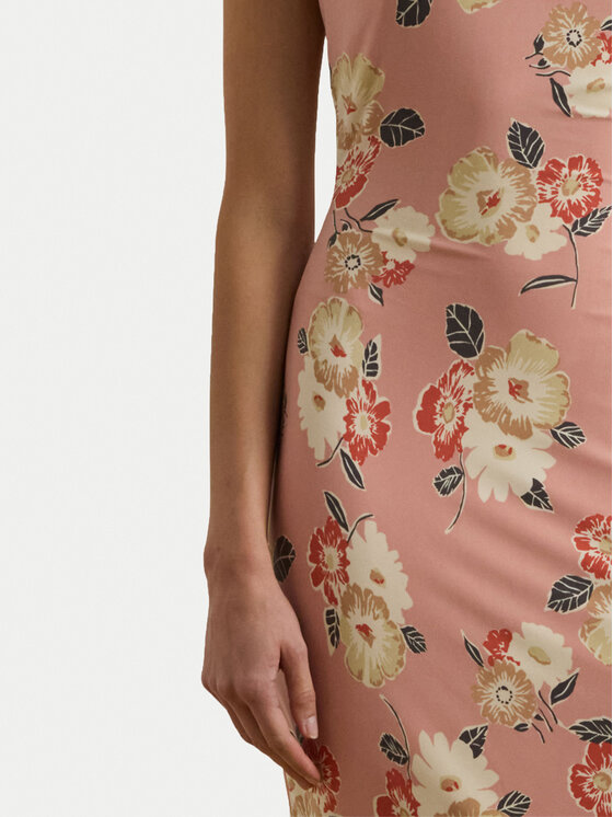 LAUREN RALPH LAUREN LAUREN RALPH LAUREN Коктейлна рокля 250964083001 Розов Slim Fit