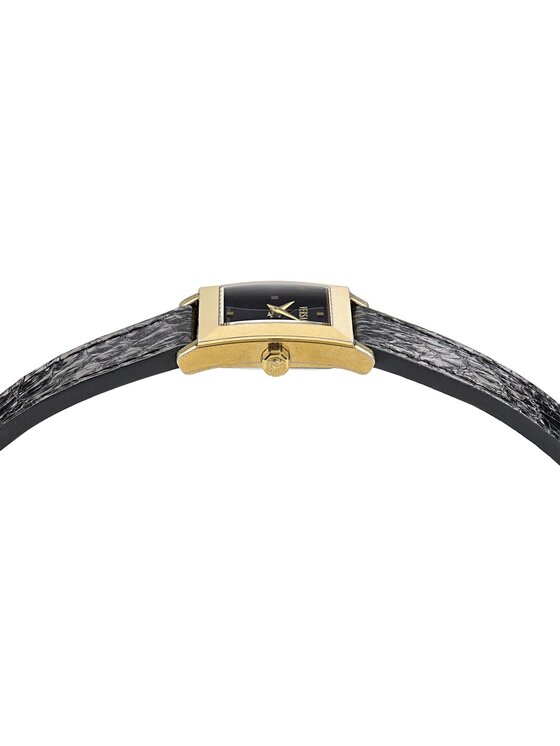 Versace Versace Zegarek VE5O00226 Czarny