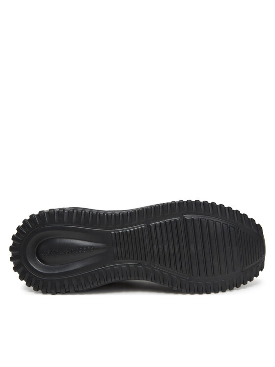 Calvin Klein Jeans Calvin Klein Jeans Sneakersy Eva Runner L-Up Mix Mesh Logo Ck YW0YW01851 Czarny