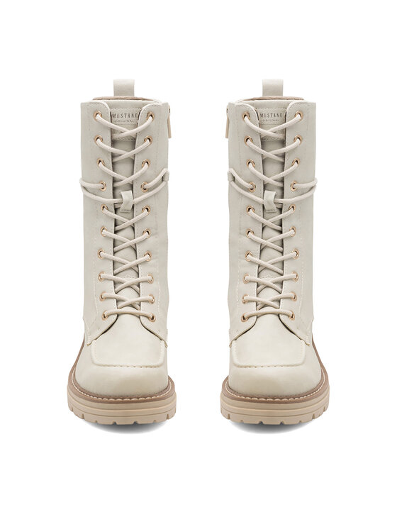 Mustang Mustang Botine 1437-503 Alb
