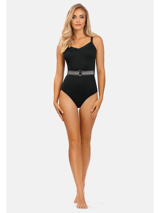 Miss Lou Miss Lou Costume da bagno ML030 Nero